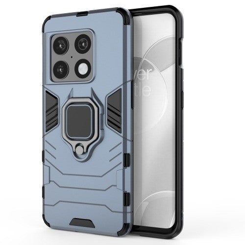 Vaku ® OnePlus 10 Pro Falcon Metal Ring Grip Kickstand Shockproof Hard Bumper Dual Layer Rugged Case Cover