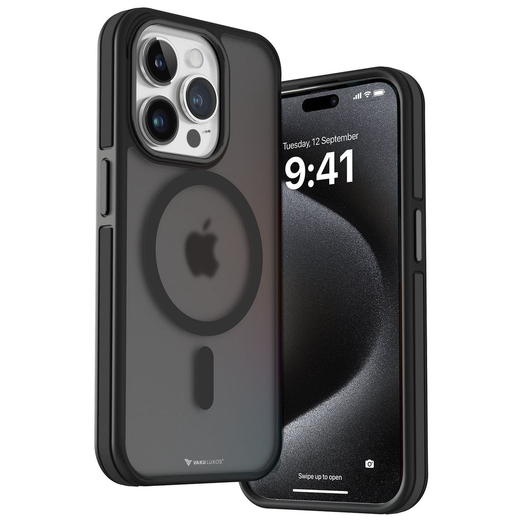 Vaku Luxos ® Apple iPhone 15 Pro Max Elemento MagPro Drop Protection Back Cover