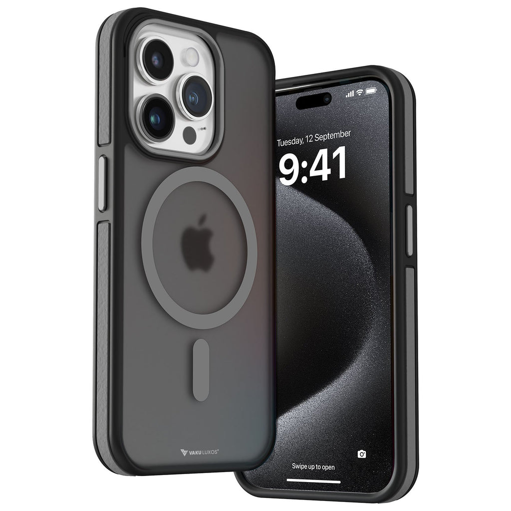 Vaku Luxos ® Apple iPhone 15 Pro Elemento MagPro Drop Protection Back Cover