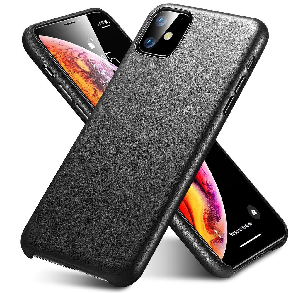 Vaku ® Apple iPhone Xr Tuxedo Leather Back Cover