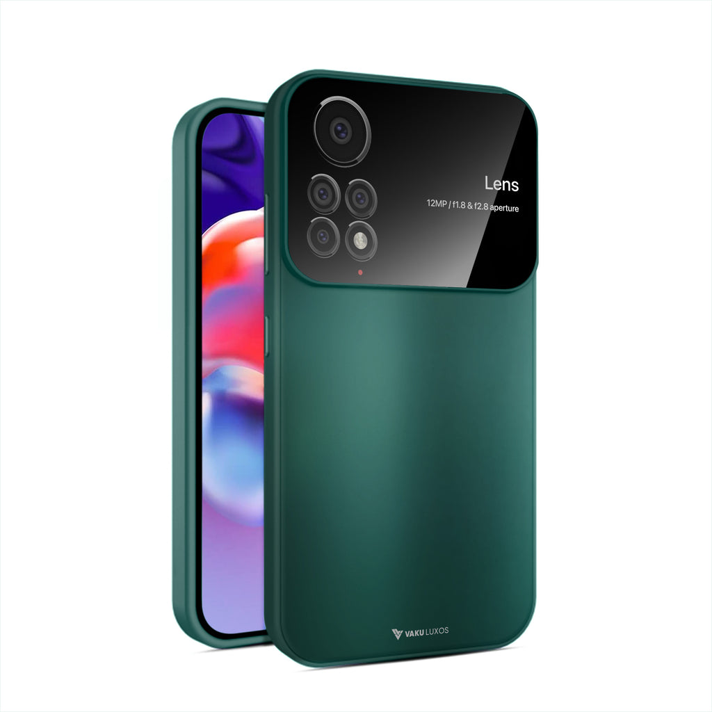 Vaku ® Xiaomi Redmi Note 11 Pro Glazed Polarized Camera Lens Protector Back Cover
