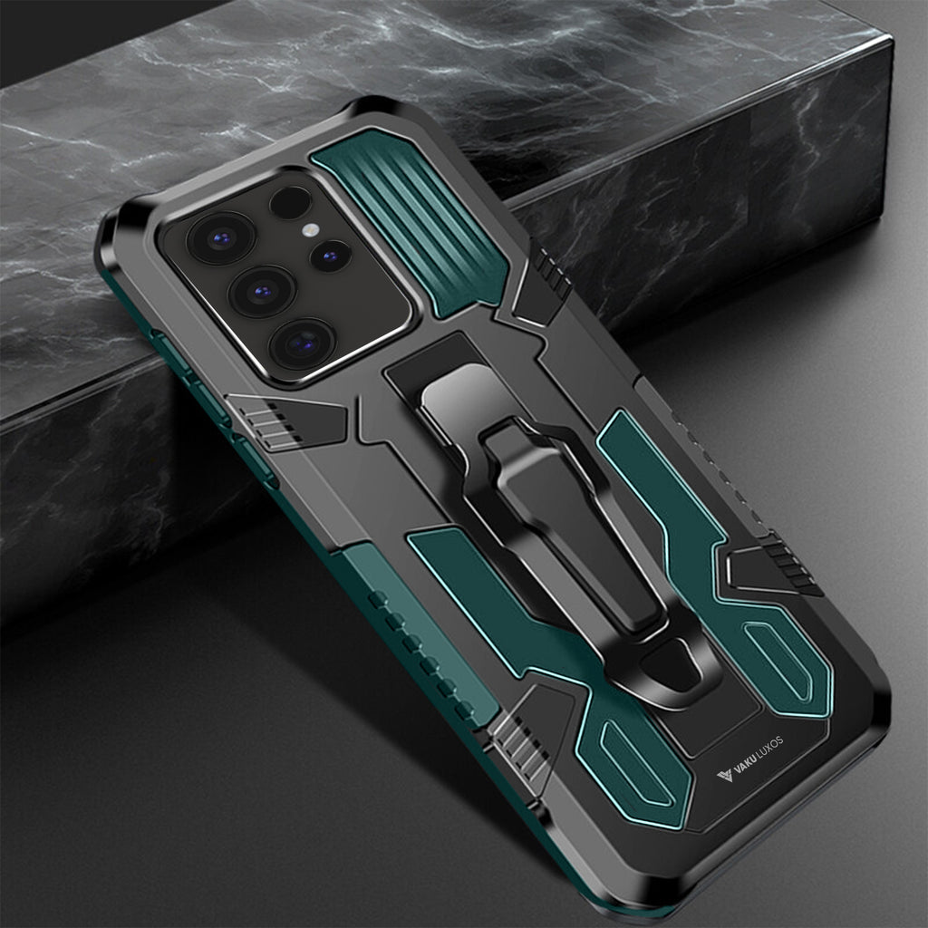 Vaku ® Samsung Galaxy S24 Ultra Vanguard Military Grade Back Cover