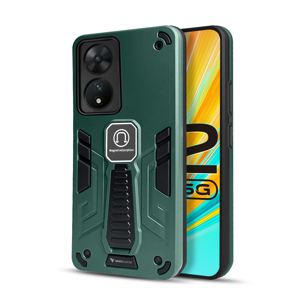 Vaku ® Vivo T2 5G Valor Military Grade Shockproof Back Cover