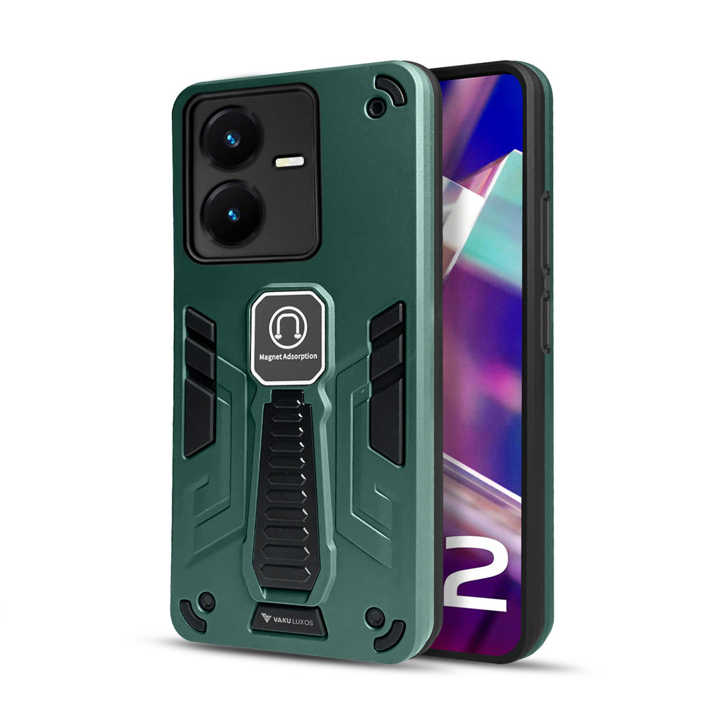 Vaku ® Vivo Y22 Valor Military Grade Shockproof Back Cover