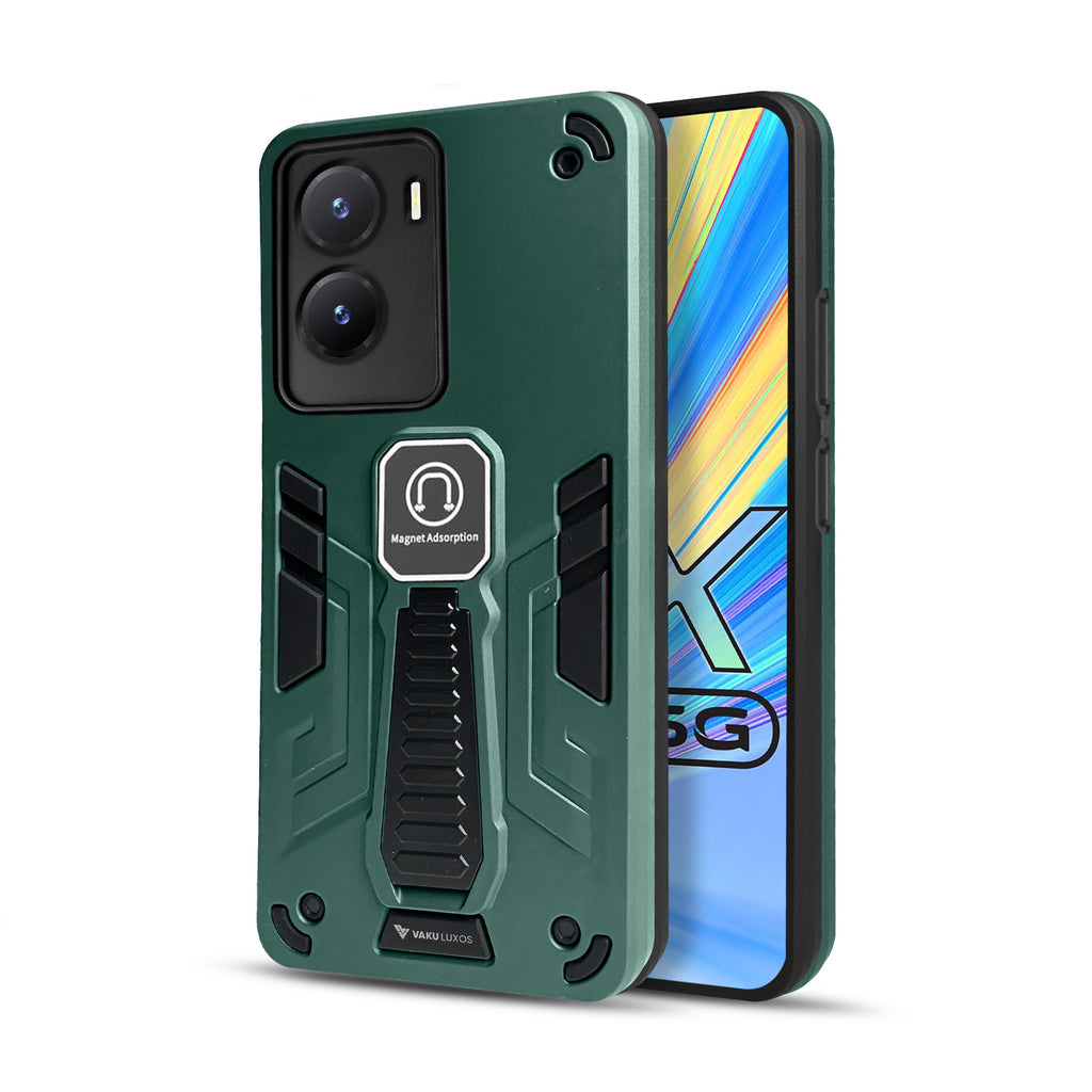 Vaku ® Vivo T2x 5G Valor Military Grade Shockproof Back Cover
