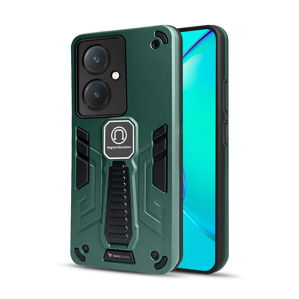 Vaku ® Vivo Y27 4G Valor Military Grade Shockproof Back Cover