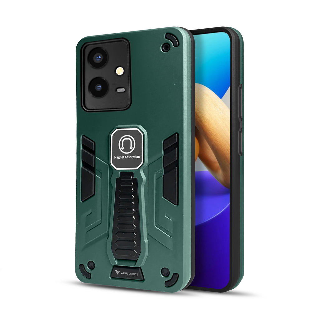 Vaku ® Vivo Y33s 5G Valor Military Grade Shockproof Back Cover