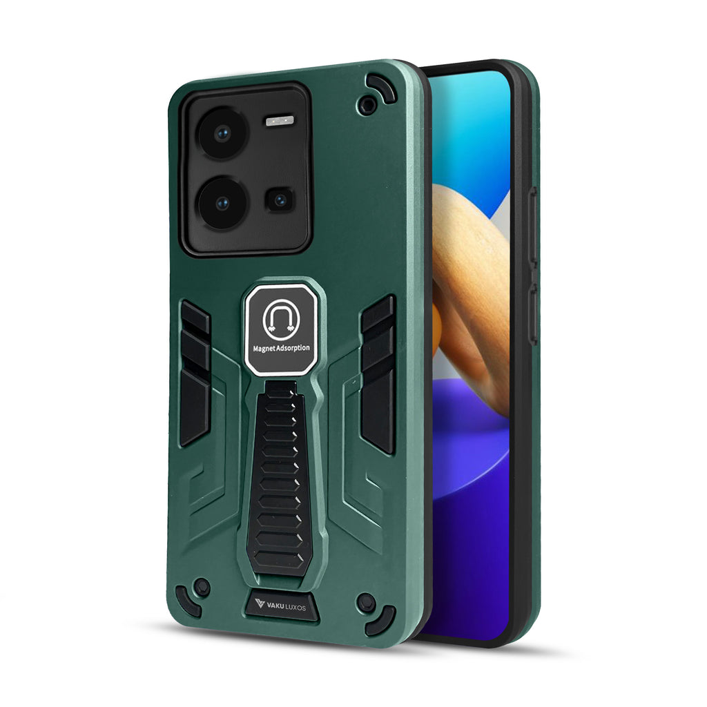 Vaku ® Vivo Y35 4G Valor Military Grade Shockproof Back Cover