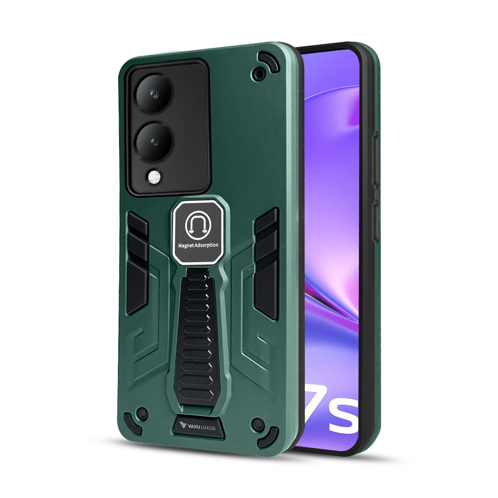 Vaku ® Vivo Y17s Valor Military Grade Shockproof Back Cover