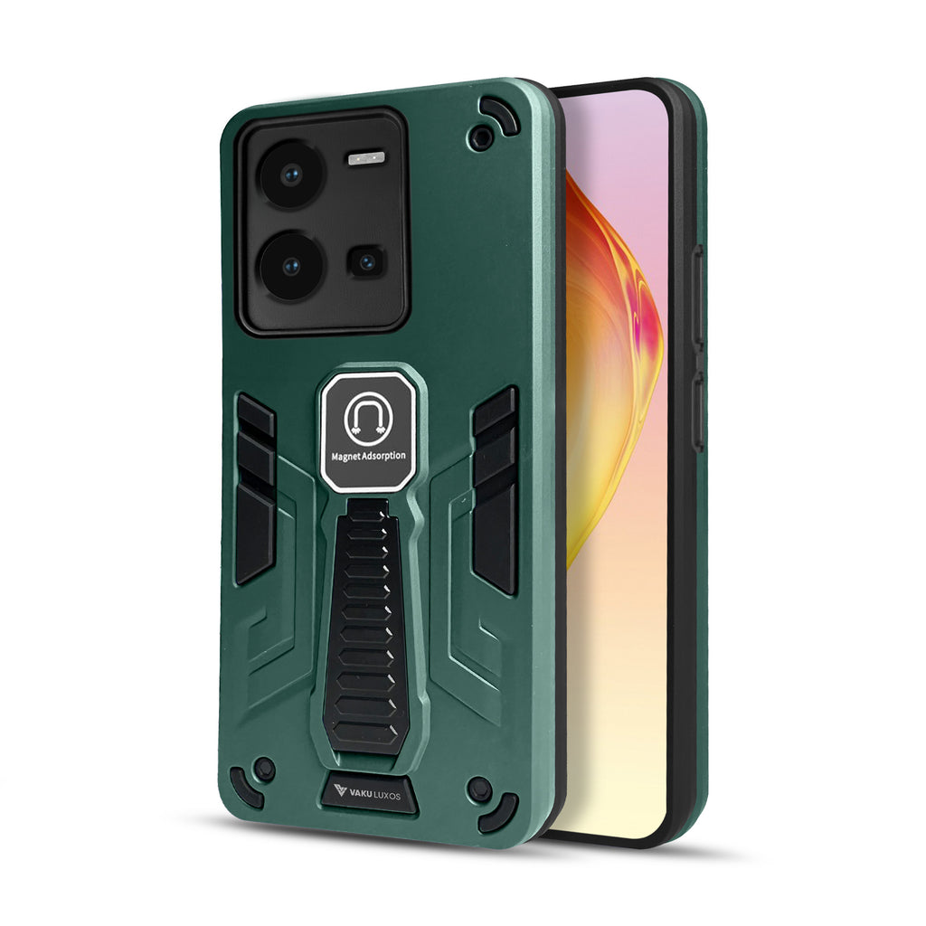 Vaku ® Vivo V25 5G Valor Military Grade Shockproof Back Cover