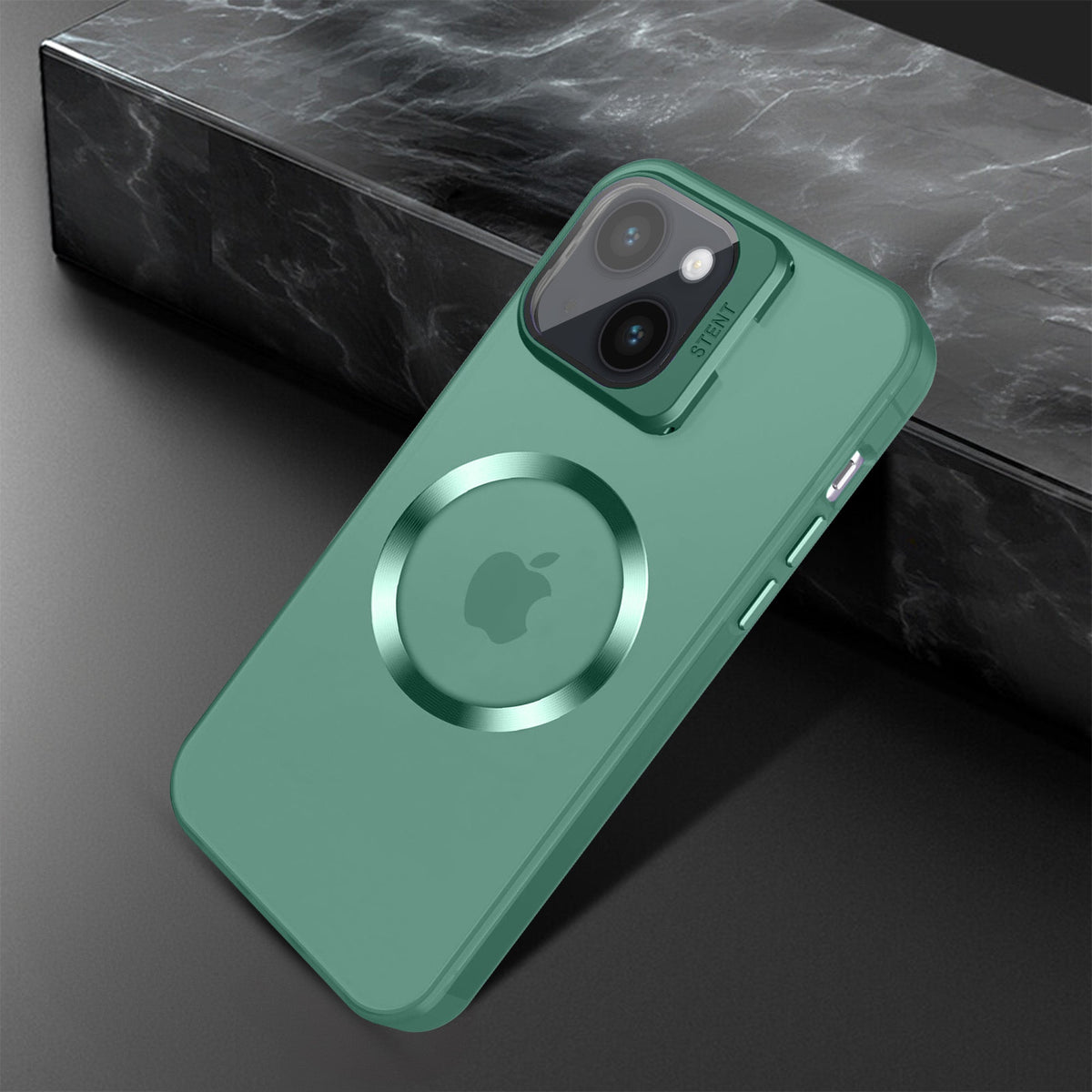 Vaku ® Apple iPhone 15 Rime Frosted Magnetic Magpro Translucent Back C ...