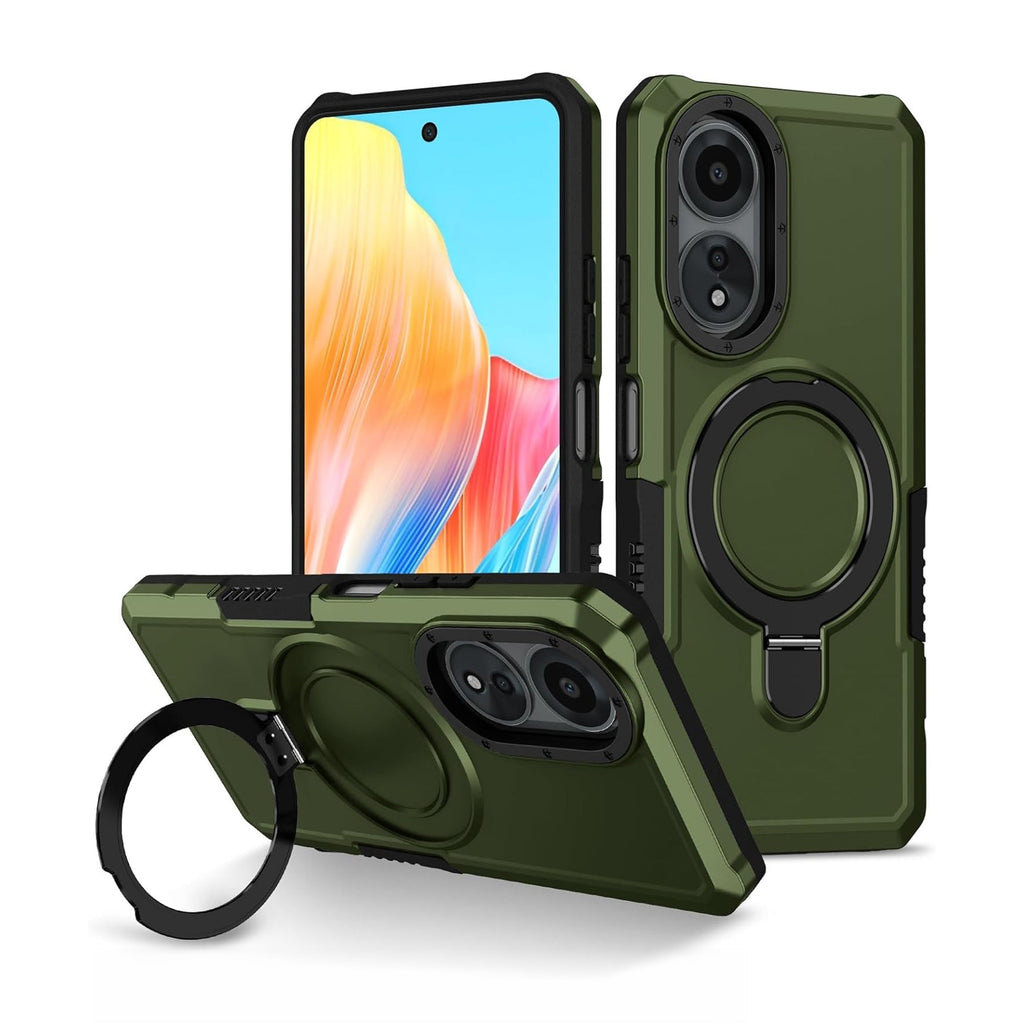 Vaku ® Oppo A58 Astor Military Grade Armor Protective Back cover