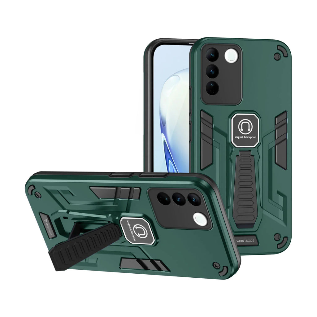 Vaku ® Vivo V27 5G Valor Military Grade Shockproof Back Cover