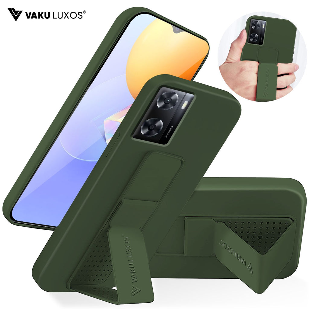 Vaku ® Oppo A57 Harbor Grip Multi-Functional TPU Back Cover