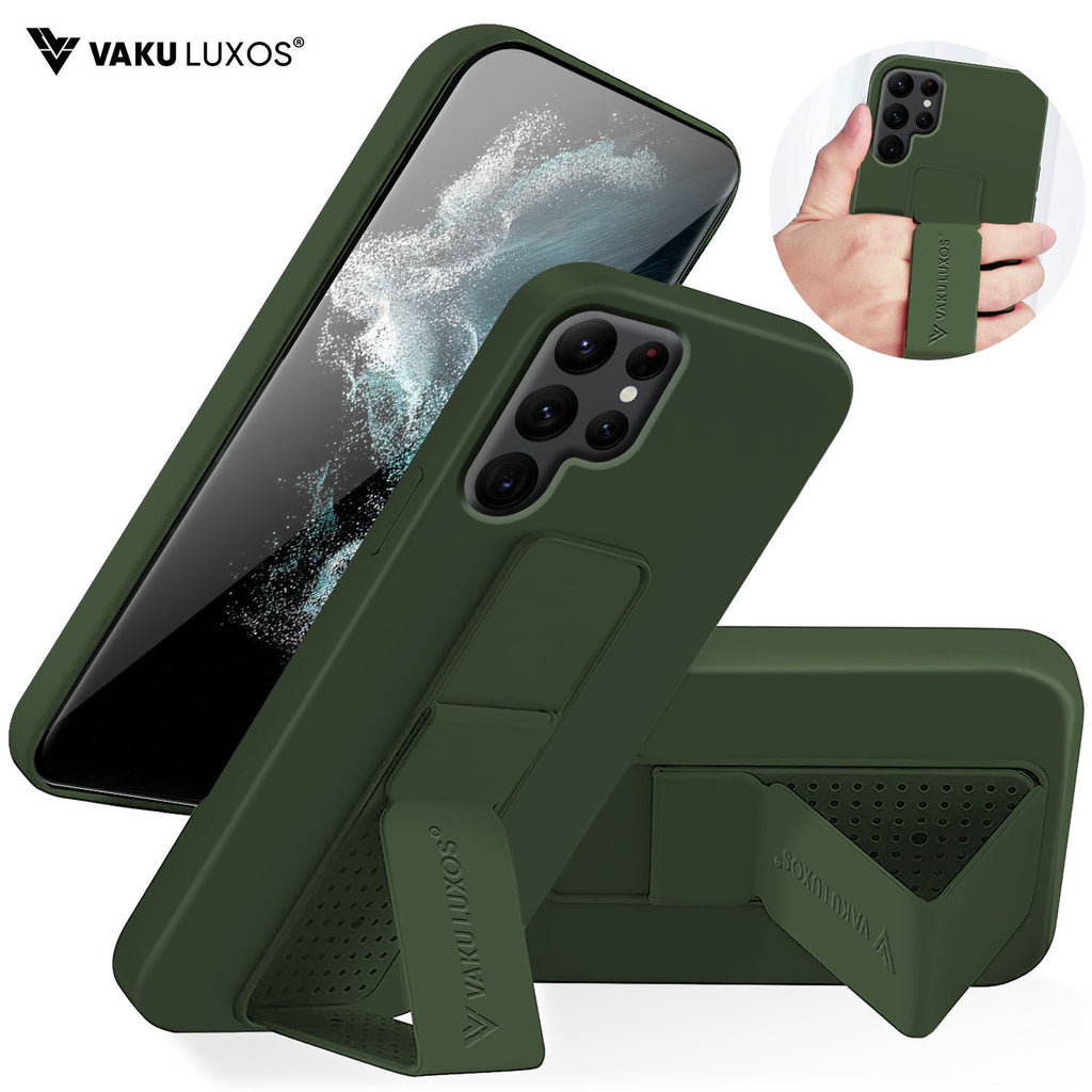 Vaku ® Samsung Galaxy S22 Ultra Harbor Grip Multi-Functional TPU Back Cover