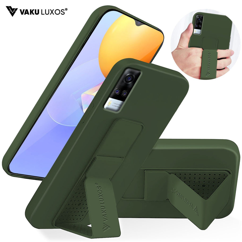 Vaku ® Vivo Y53s Harbor Grip Multi-Functional TPU Back Cover