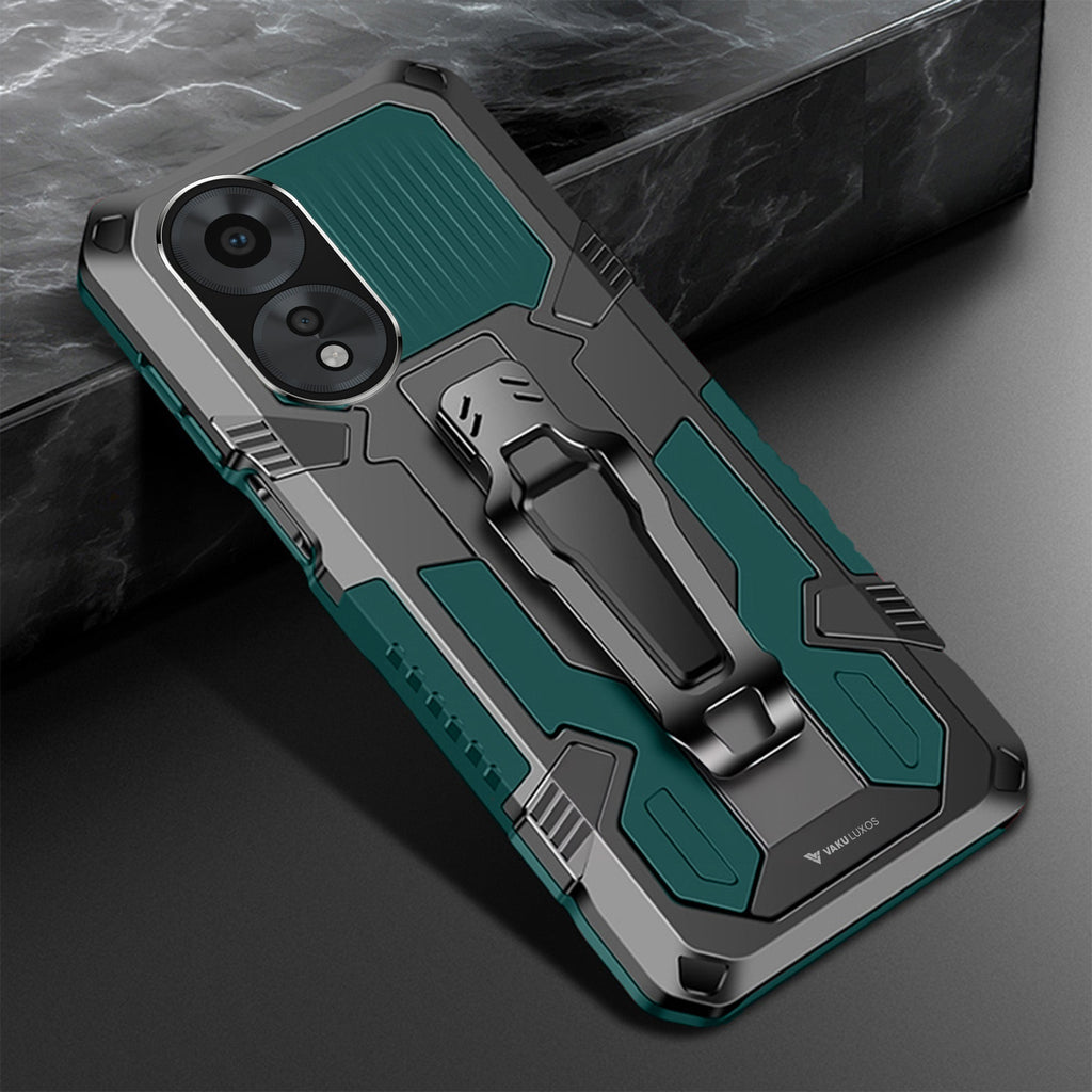 Vaku ® Oppo A38 Vanguard Military Grade Back Cover