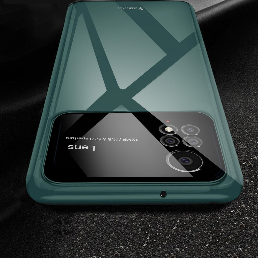 Vaku ® Xiaomi Redmi Note 11 Pro Glazed Polarized Camera Lens Protector Back Cover