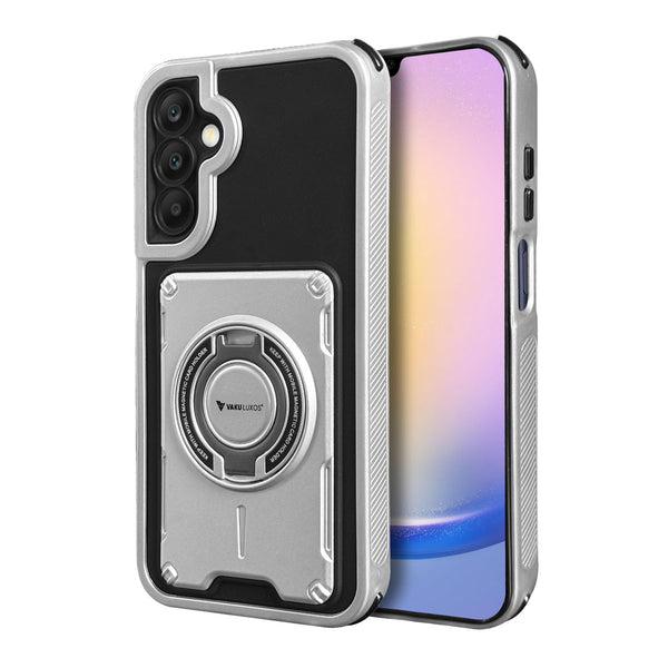 Vaku Luxos ® Samsung Galaxy A25 5G Axion Armor Military Grade Protective Back Cover