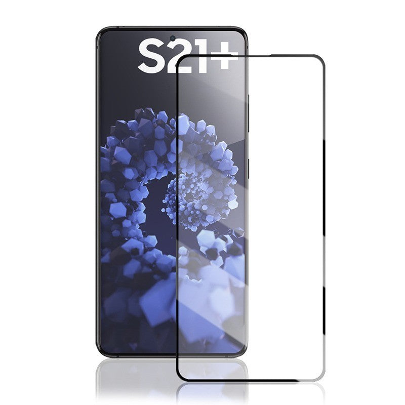 Vaku ® Samsung Galaxy S21 Plus Edge to Edge Full Screen 9H Tempered Glass