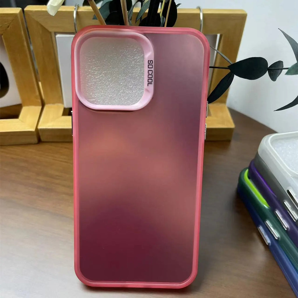 Vaku ® Apple iPhone 15 Matte Dazzle Shock Proof Airbag Protection TPU Back Cover Case