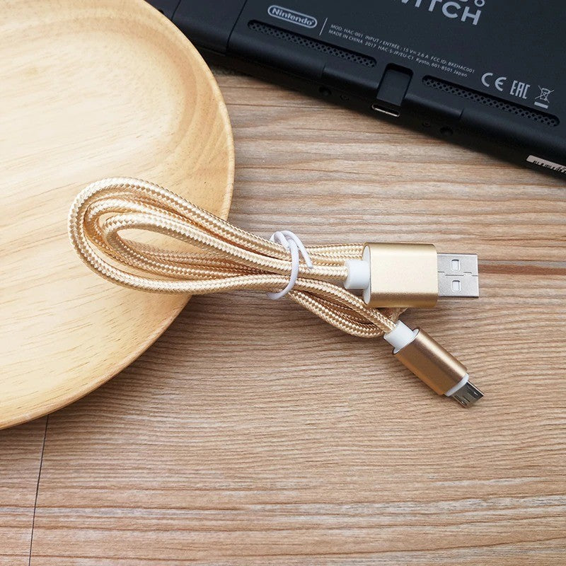 Vaku ® Android Micro-USB Nylon Braided Data-Charging Cable