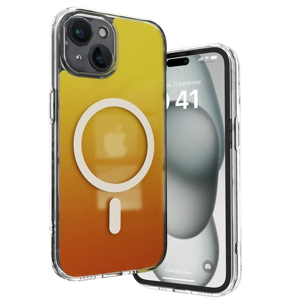 Vaku ® Apple iPhone 15 Series Infinity MagPro Gradient Colored Back Cover