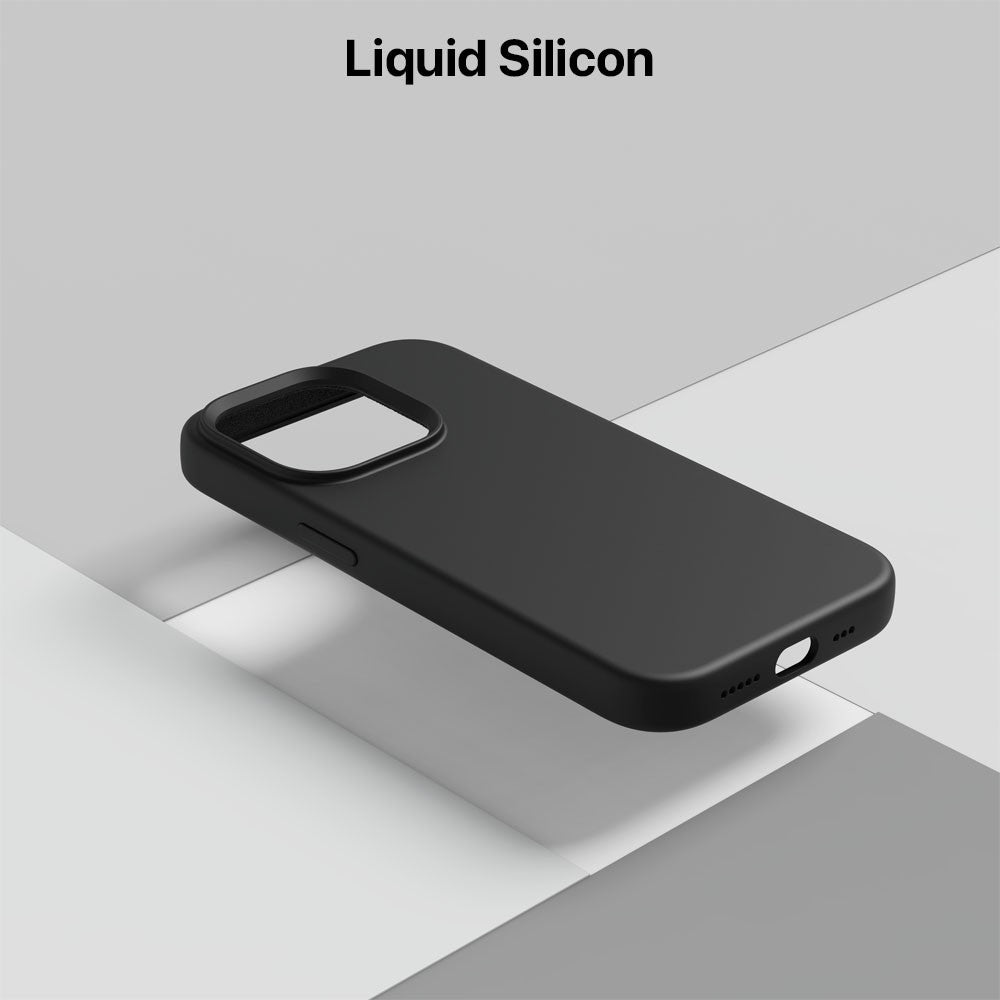 Vaku Luxos ® Apple iPhone 15 Plus Liquid Silicone Back Cover