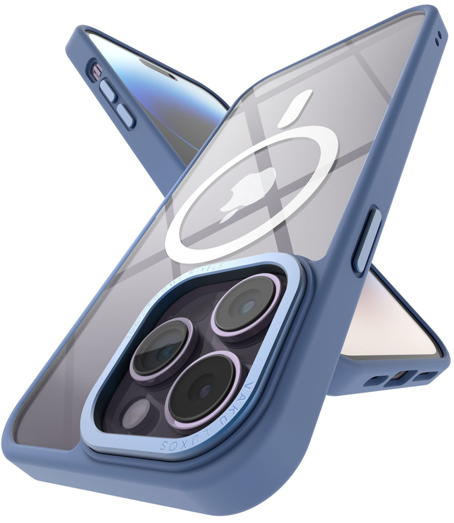Vaku ® Apple iPhone 14 Pro Max Clear Armor Mag-Safe Series Back Cover