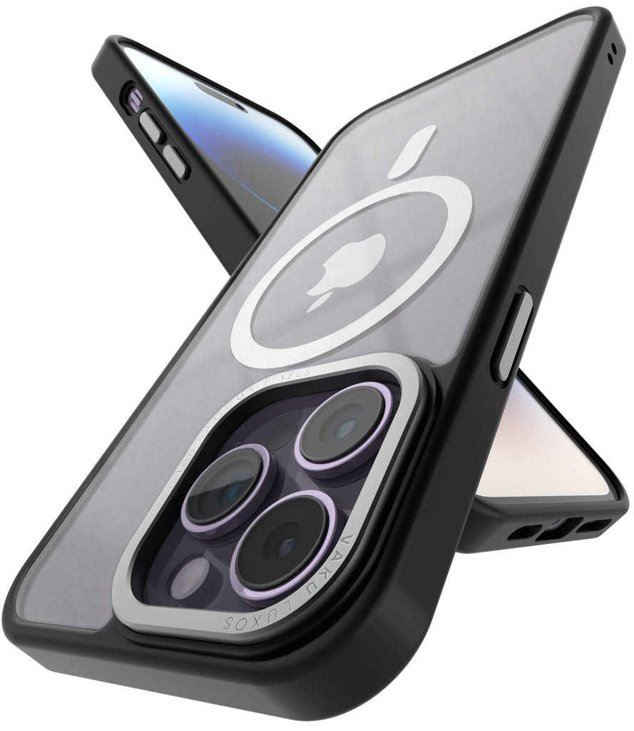 Vaku Luxos ® Apple iPhone 14 Pro Translucent MagPro Armor Back Cover