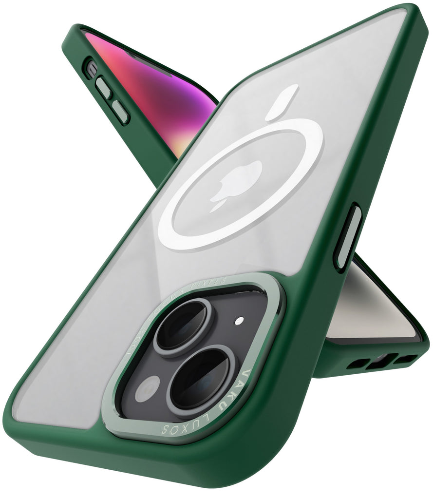 Vaku Luxos ® Apple iPhone 14 Plus Translucent MagPro Armor Back Cover
