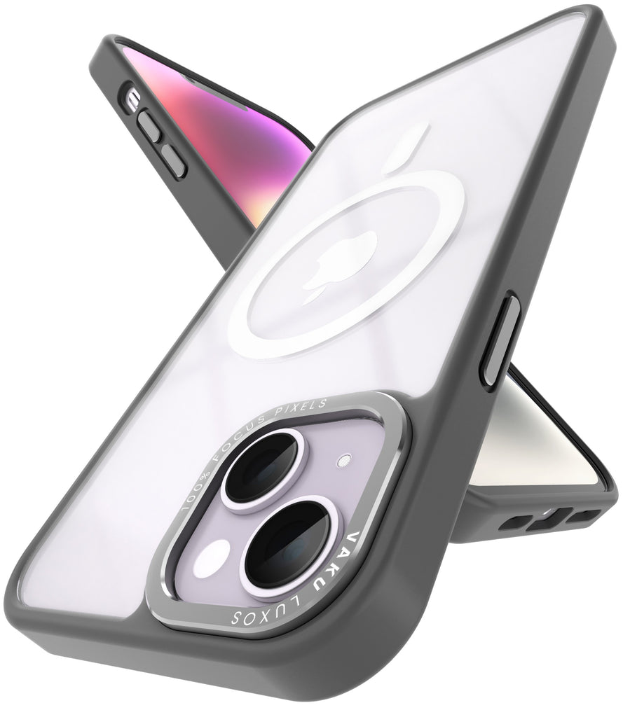 Vaku Luxos ® Apple iPhone 14 Translucent MagPro Armor Back Cover