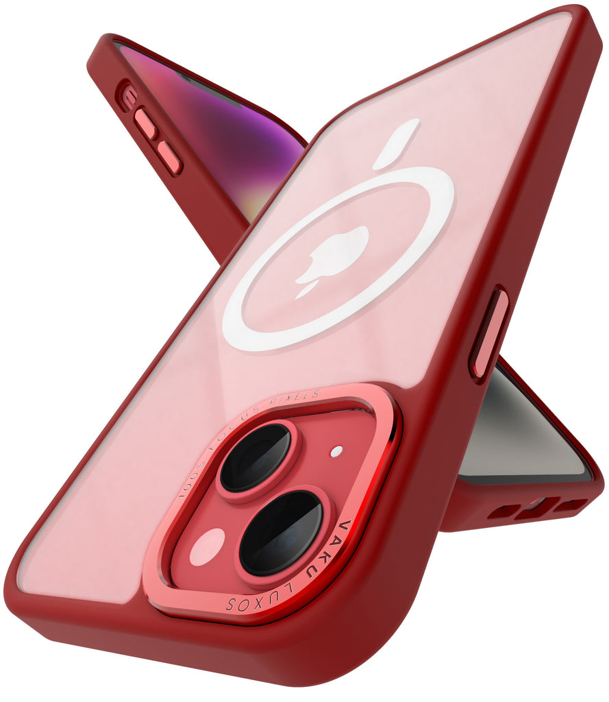 Vaku Luxos ® Apple iPhone 14 Plus Translucent MagPro Armor Back Cover