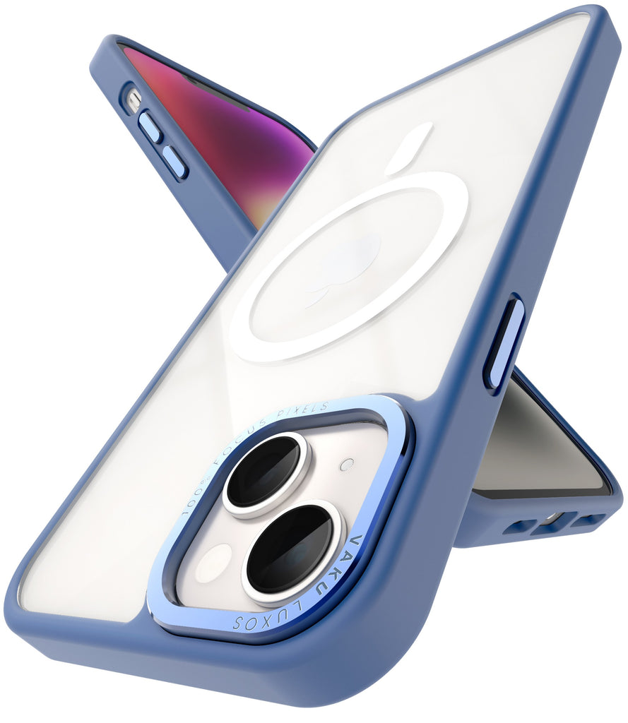 Vaku Luxos ® Apple iPhone 14 Translucent MagPro Armor Back Cover