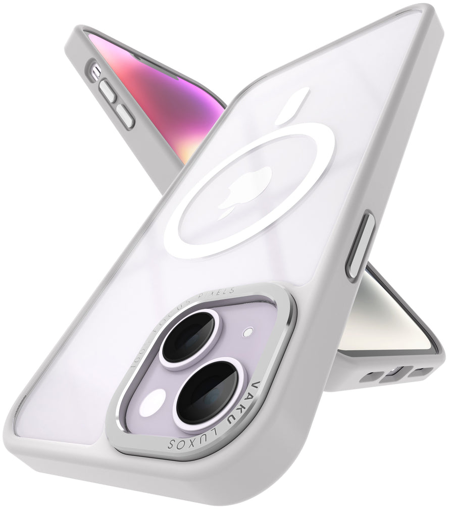 Vaku Luxos ® Apple iPhone 14 Plus Translucent MagPro Armor Back Cover