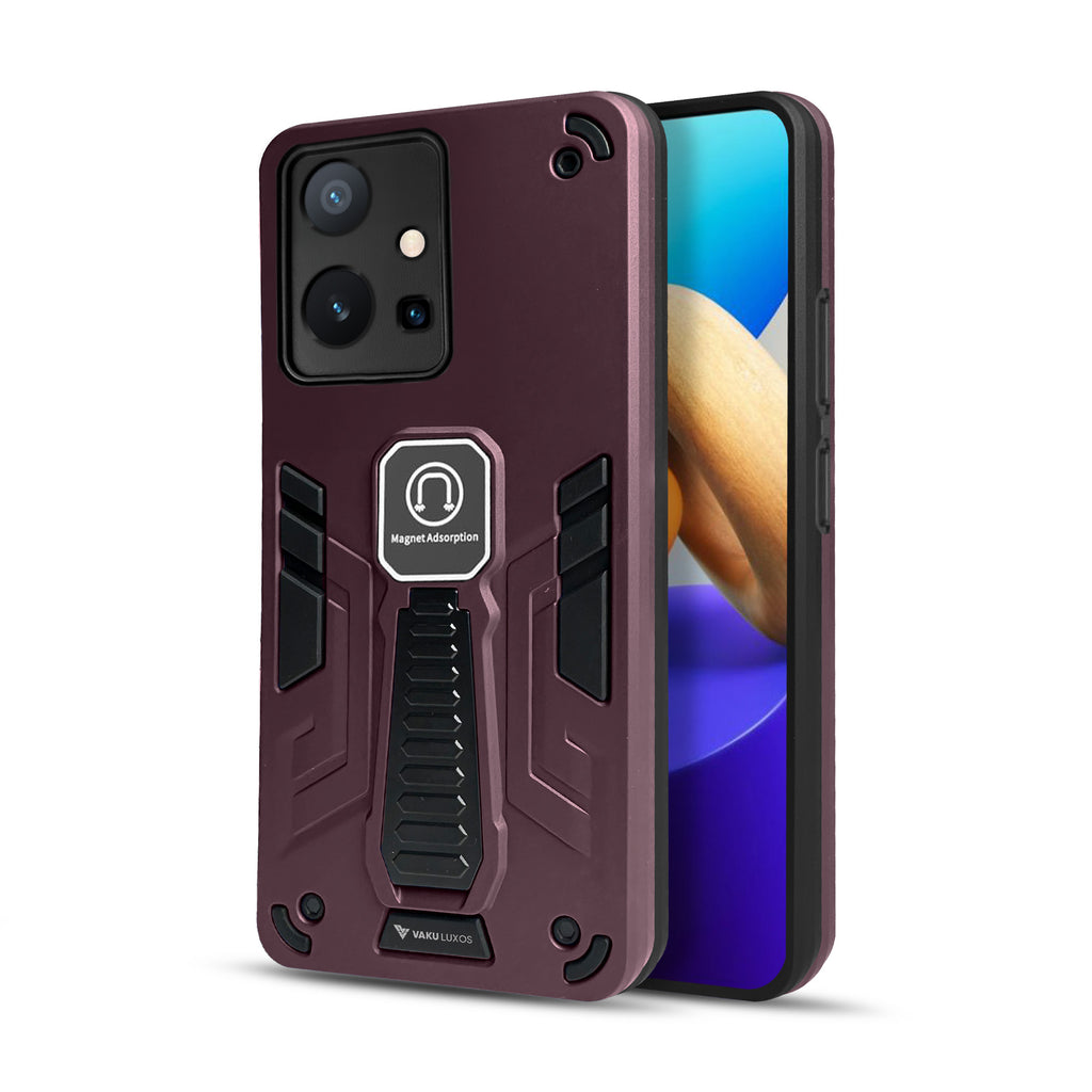 Vaku ® Vivo Y55s 5G Valor Military Grade Shockproof Back Cover