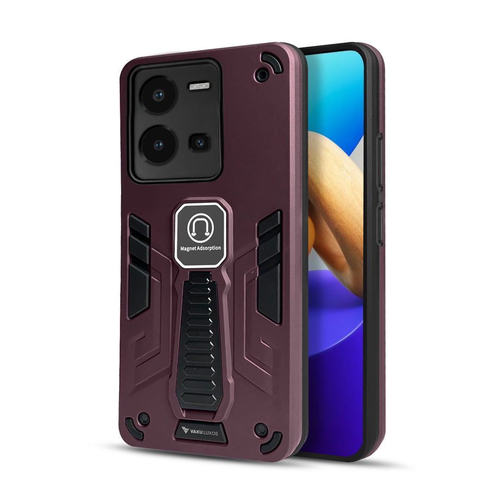Vaku ® Vivo Y35 4G Valor Military Grade Shockproof Back Cover