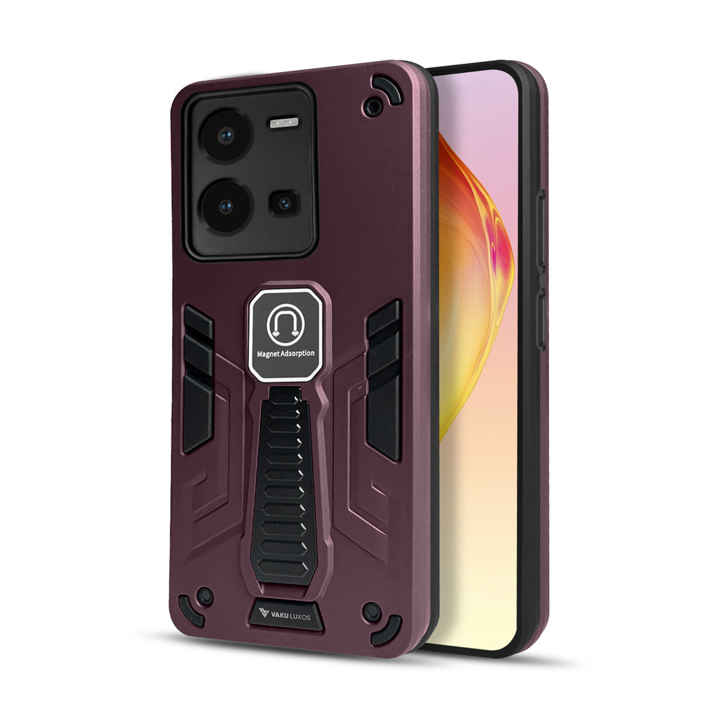 Vaku ® Vivo V25 5G Valor Military Grade Shockproof Back Cover