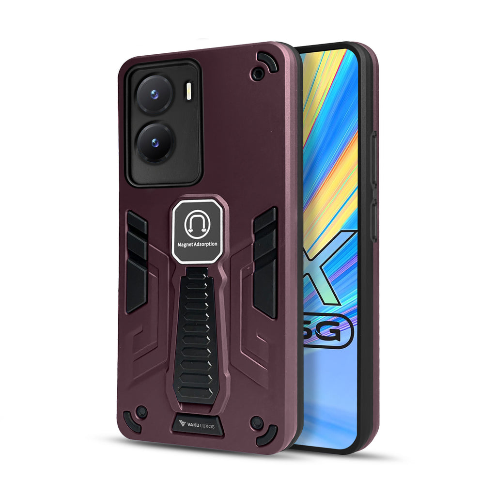 Vaku ® Vivo T2x 5G Valor Military Grade Shockproof Back Cover