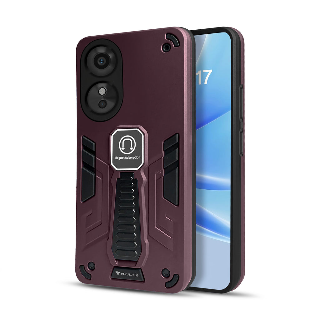 Vaku ® Oppo A17 Valor Military Grade Shockproof Back Cover