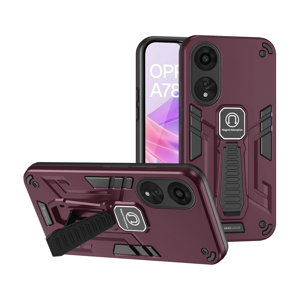 Vaku ® Oppo A78 5G Valor Military Grade Shockproof Back Cover