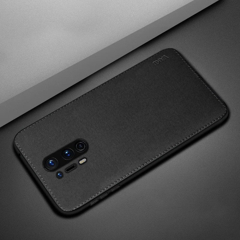 Vaku ® OnePlus 8 Pro Luxico Series Hand-Stitched Cotton Textile Ultra Soft-Feel Shock-proof Water-proof Back Cover