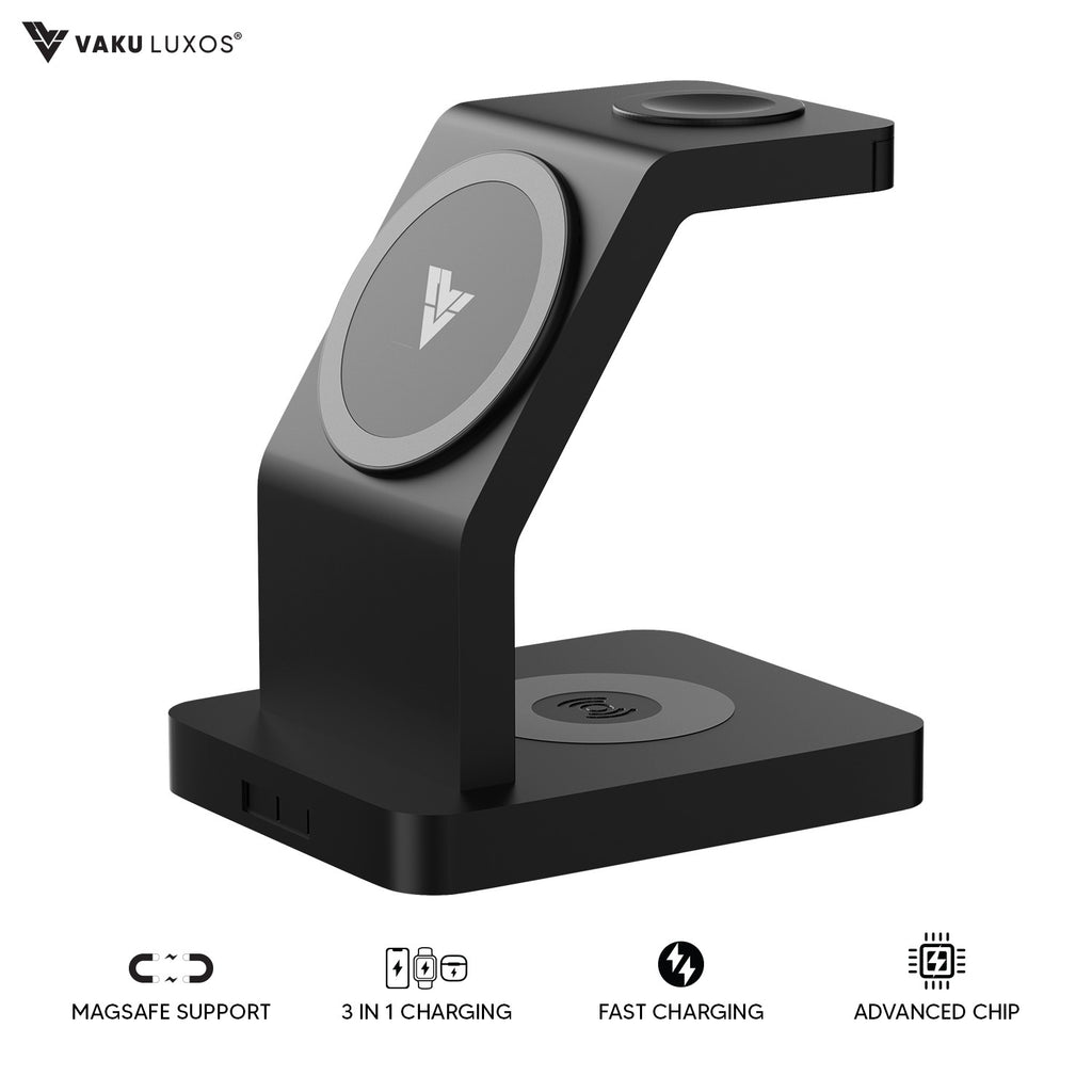 Vaku Luxos ® TRINITY 23W 3IN1 Wireless Charger