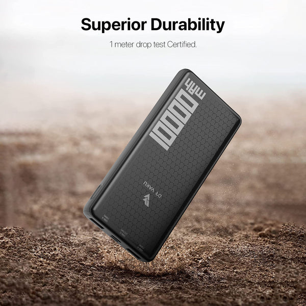 DR VAKU ® Carbon Series Magnus 10000mAh Fast Charging Power Bank