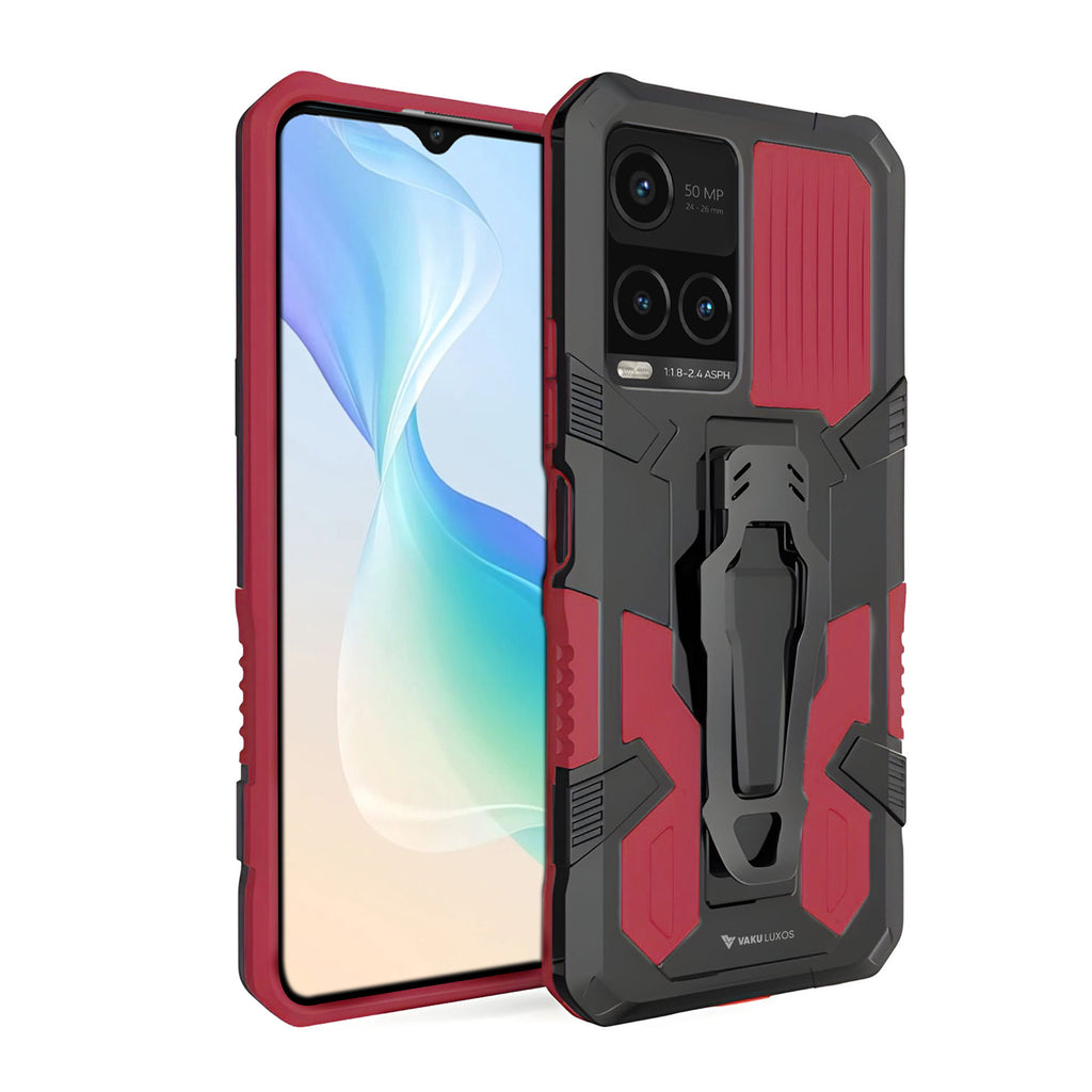 Vaku ® Vivo Y33T Vanguard Military Grade Back Cover