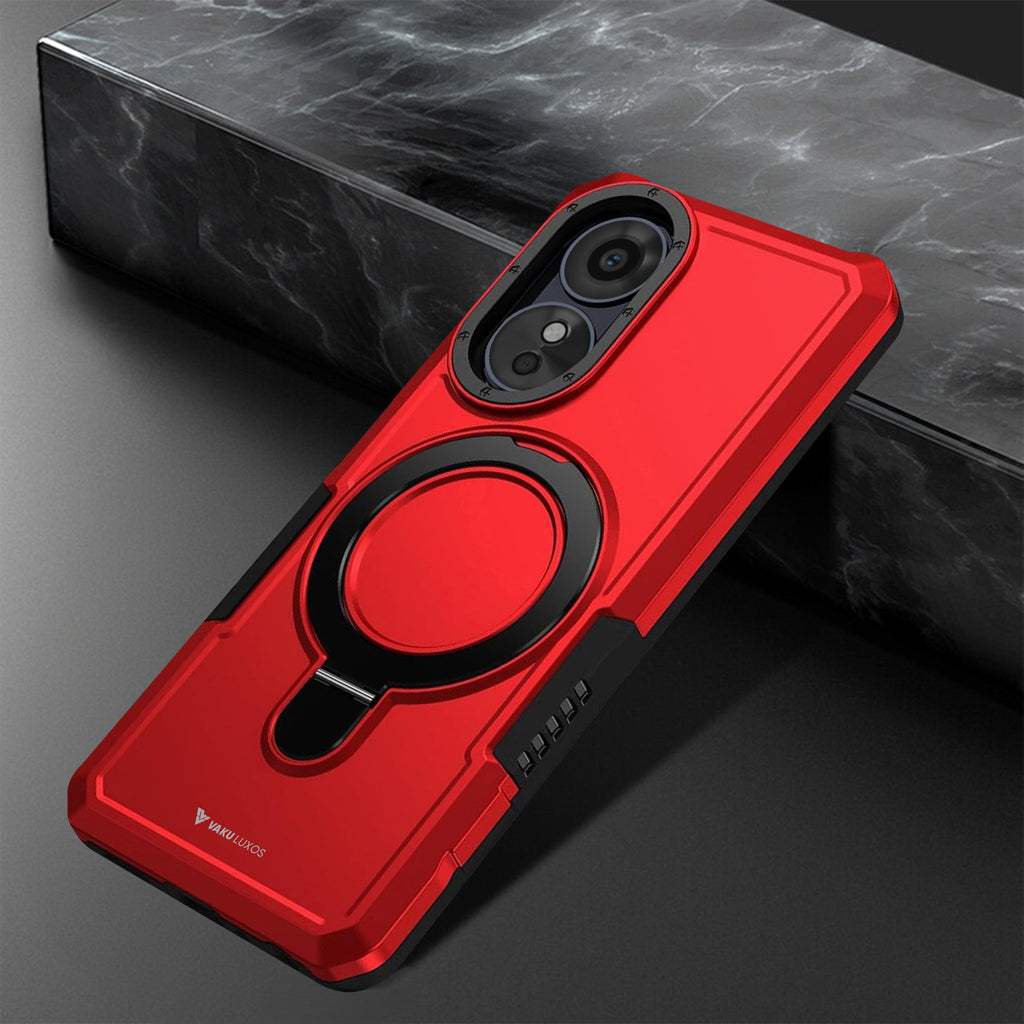 Vaku ® Oppo A17 Astor Military Grade Armor Protective Back cover