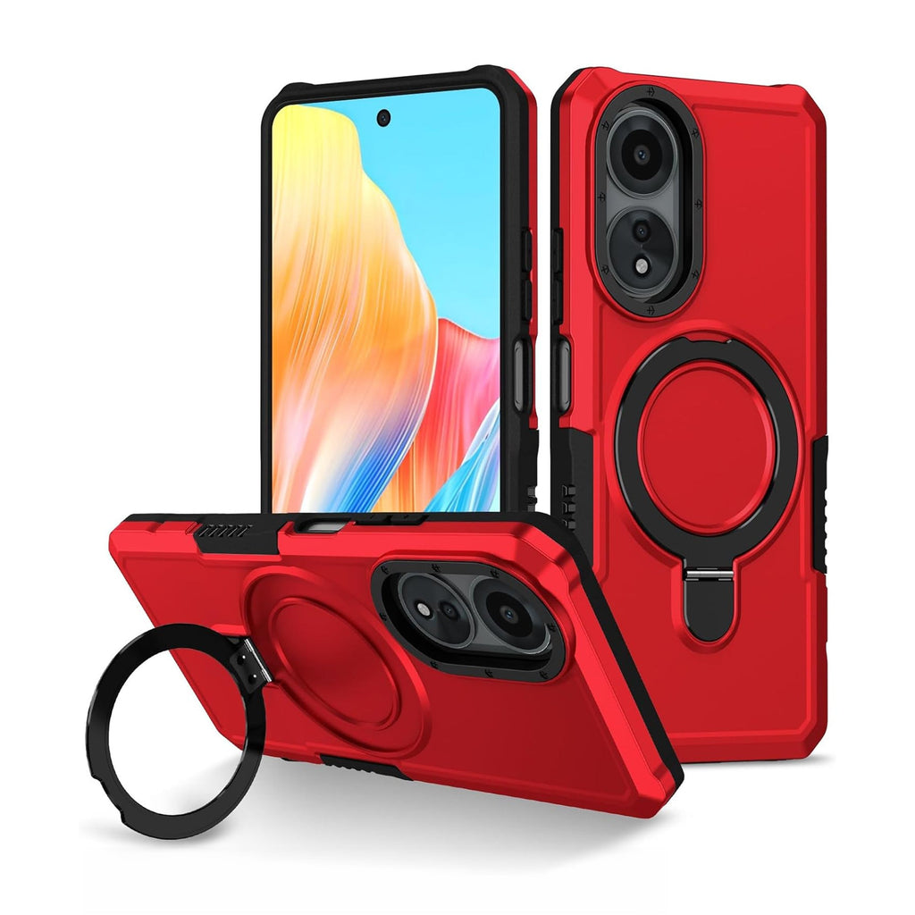 Vaku ® Oppo A58 Astor Military Grade Armor Protective Back cover