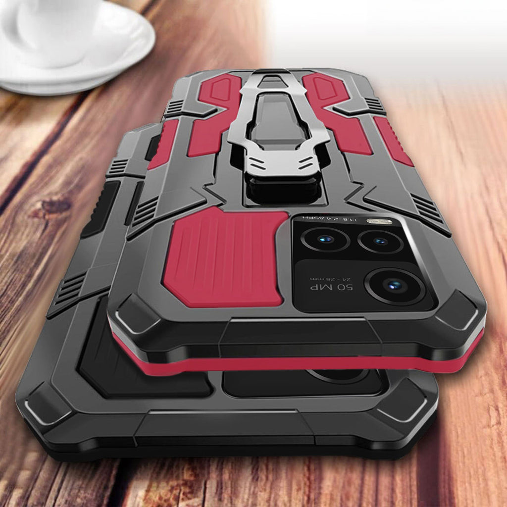 Vaku ® Vivo Y21T Vanguard Military Grade Back Cover