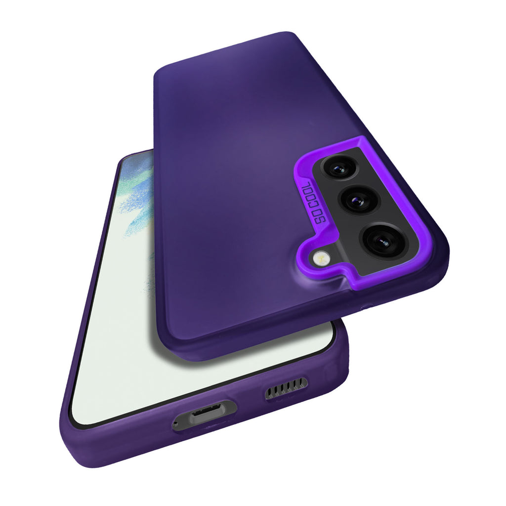 Vaku ® Samsung Galaxy S21 FE Matte Dazzle Shock Proof Airbag Protection TPU Back Cover