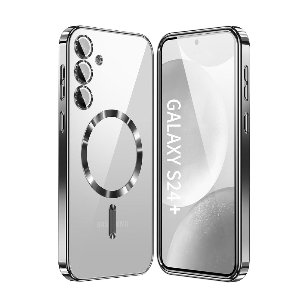 Vaku ® Samsung Galaxy S24 Plus Luxury Electroplated Magnetic Magsafe Back Cover